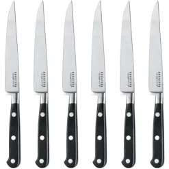 Clearance SABATIER TROMPETTE Coffret 6 Couteaux Steak 23 cm