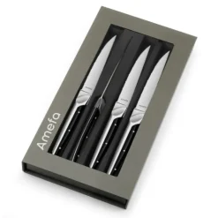 New AMEFA Coffret 4 Couteaux Steak Emperor 23,2 cm