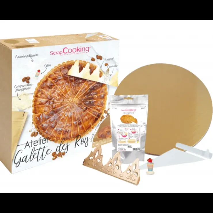 Hot SCRAPCOOKING Coffret Complet Galette des Rois