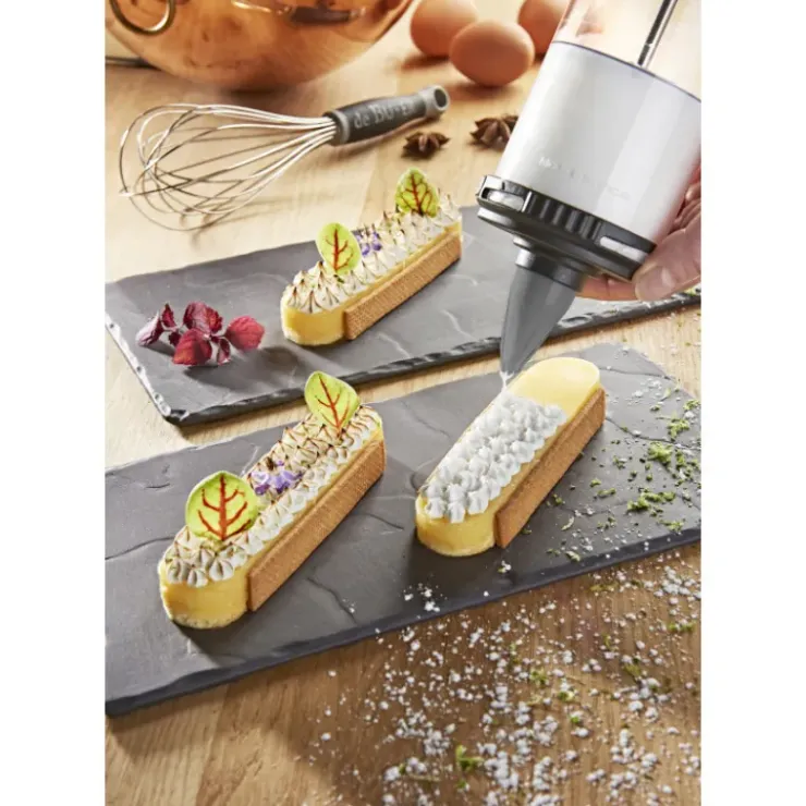 Hot DE BUYER Coffret Le Tube Pro Piston à Pâtisserie + Recharges et Douilles