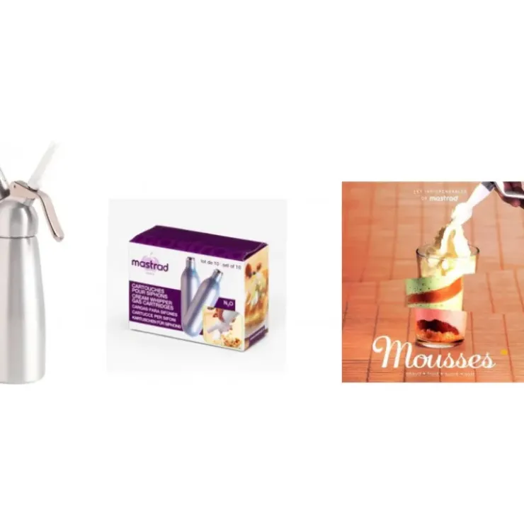 Discount MASTRAD Coffret Siphon 50 cl