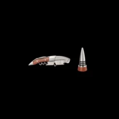 Best LE CREUSET Coffret Sommelier Double Levier en Bois et Bouchon