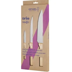 Outlet OPINEL Coffret Trio Couteaux de Cuisine Parallèle