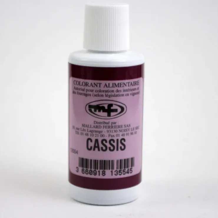 Sale MALLARD FERRIERE Colorant alimentaire Cassis Violet E129/E133 Liquide 100ml
