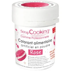 Outlet SCRAPCOOKING Colorant Alimentaire en Poudre Rose 5g