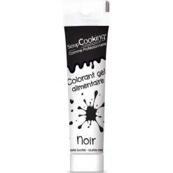 Sale SCRAPCOOKING Colorant Alimentaire Gel Noir 20 g
