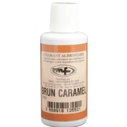 Outlet MALLARD FERRIERE Colorant alimentaire Marron Brun Caramel E102/E129/E151 Liquide 100ml