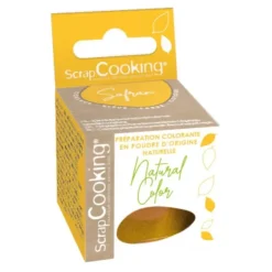 Sale SCRAPCOOKING Colorant Alimentaire Naturel en Poudre Jaune 10g