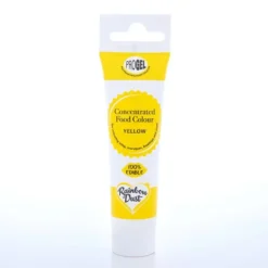 RAINBOW DUST Colorant Alimentaire ProGel Jaune 25g