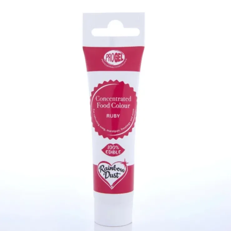 Online RAINBOW DUST Colorant Alimentaire ProGel Rouge Rubis 25g