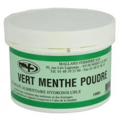 Discount MALLARD FERRIERE Colorant alimentaire Vert Menthe E102/E131 Poudre Hydrosoluble 100g