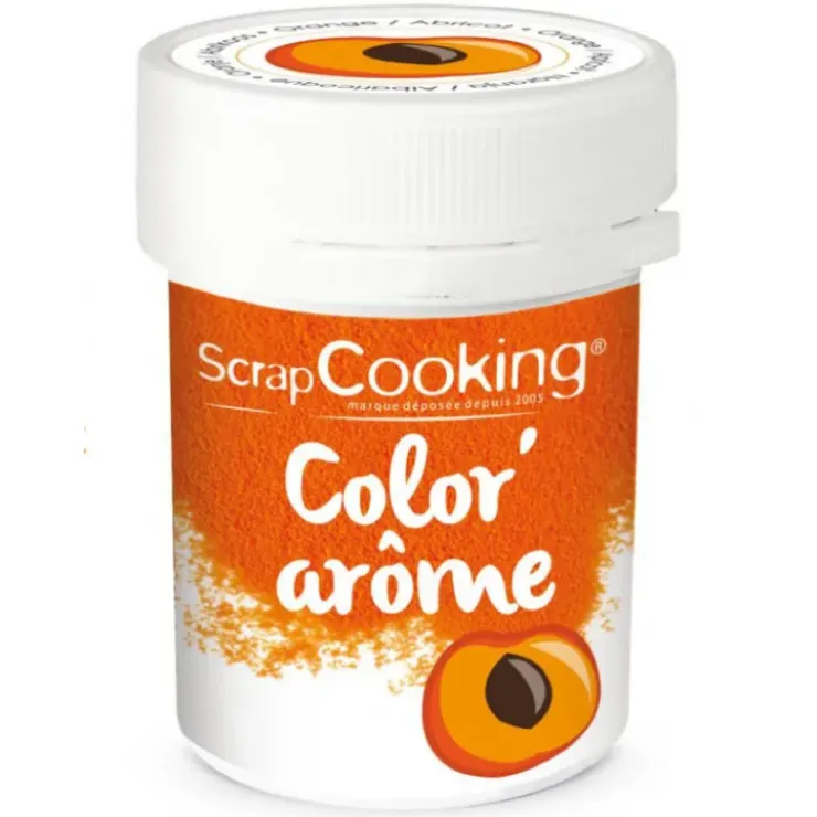 Clearance SCRAPCOOKING Color'Arôme Orange / Abricot 10g