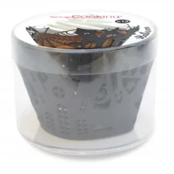 New SCRAPCOOKING Contour Cupcake Halloween x12