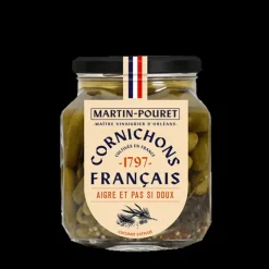 Clearance MARTIN POURET Cornichons Français Aigre Doux au Vinaigre d'Orléans 270g
