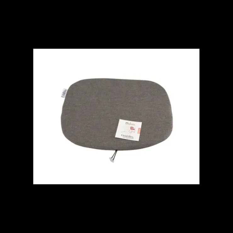 Best GROSFILLEX Coussin en Tissu Sunbrella Gris Chiné Ramatuelle 73'