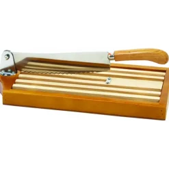 Discount MALLARD FERRIERE Couteau à pain sur socle bois verni 25 cm