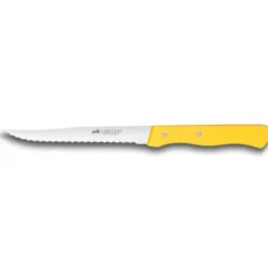 Discount SABATIER Couteau à Steak Cranté 11,5 cm Jaune