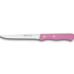 Discount SABATIER Couteau à Steak Cranté 11,5 cm Fuschia