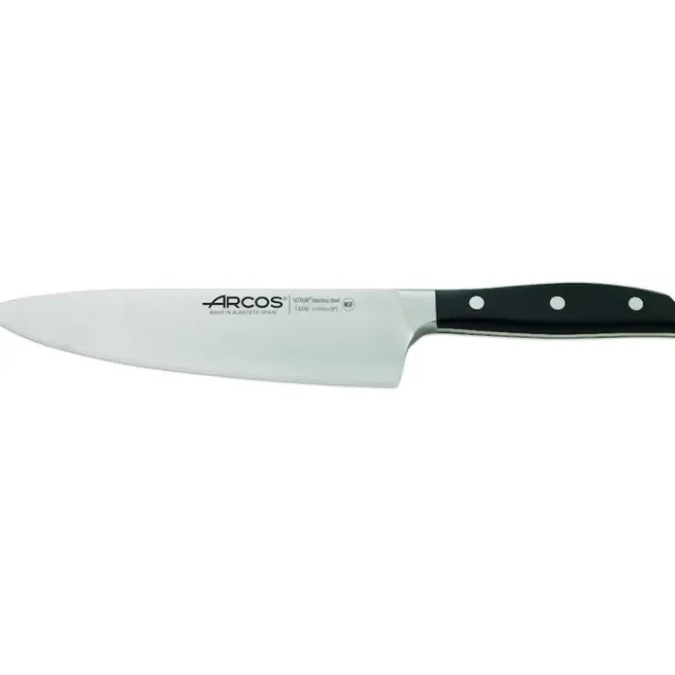 Discount ARCOS Couteau de Chef 21 cm MANHATTAN Noir