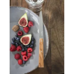Outlet OPINEL Couteau de Table avec Manche en Olivier Bon Appétit !