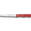 Best SABATIER Couteau de Table Cranté 10,5 cm Rouge