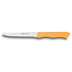 New SABATIER Couteau de Table Cranté 10,5 cm Orange