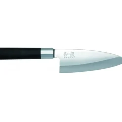 KAI Couteau Deba 15 cm Wasabi Black