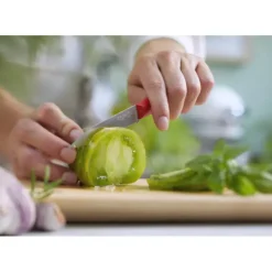 Clearance OPINEL Couteau d'Office 10 cm Cranté Rouge Les Essentiels +