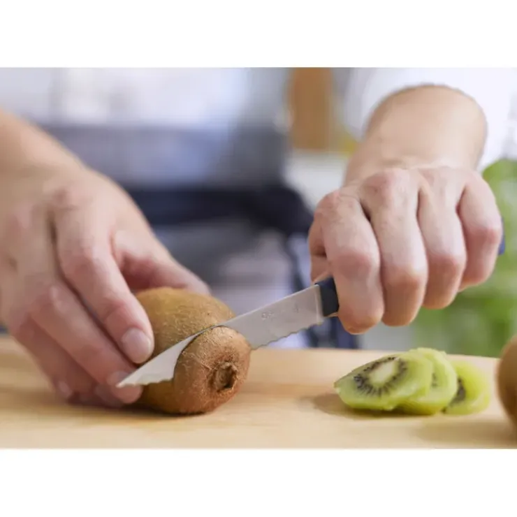 Outlet OPINEL Couteau d'Office 10 cm Cranté Bleu Les Essentiels +