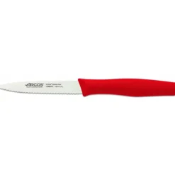 Best ARCOS Couteau d'Office Inox 10 cm Rouge NOVA