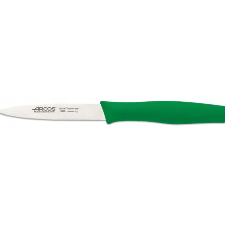 Discount ARCOS Couteau d'Office Inox 10 cm Vert NOVA
