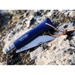 Online OPINEL Couteau N°8 Baroudeur Bleu Foncé Colorama