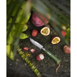 OPINEL Couteau N°8 Baroudeur Kaki Colorama