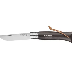 Clearance OPINEL Couteau N°8 Baroudeur Noir Brun Colorama