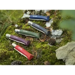 Clearance OPINEL Couteau N°8 Baroudeur Noir Brun Colorama