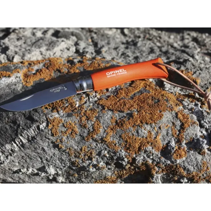 Discount OPINEL Couteau N°7 Baroudeur Orange Colorama