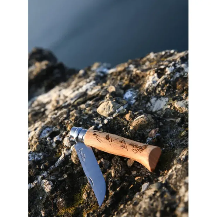 Online OPINEL Couteau N°8 Gravure Randonnée Sport