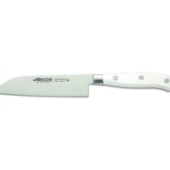 New ARCOS Couteau Santoku alvéolé 14 cm RIVIERA blanc