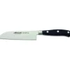 Best ARCOS Couteau Santoku alvéolé 14 cm RIVIERA noir