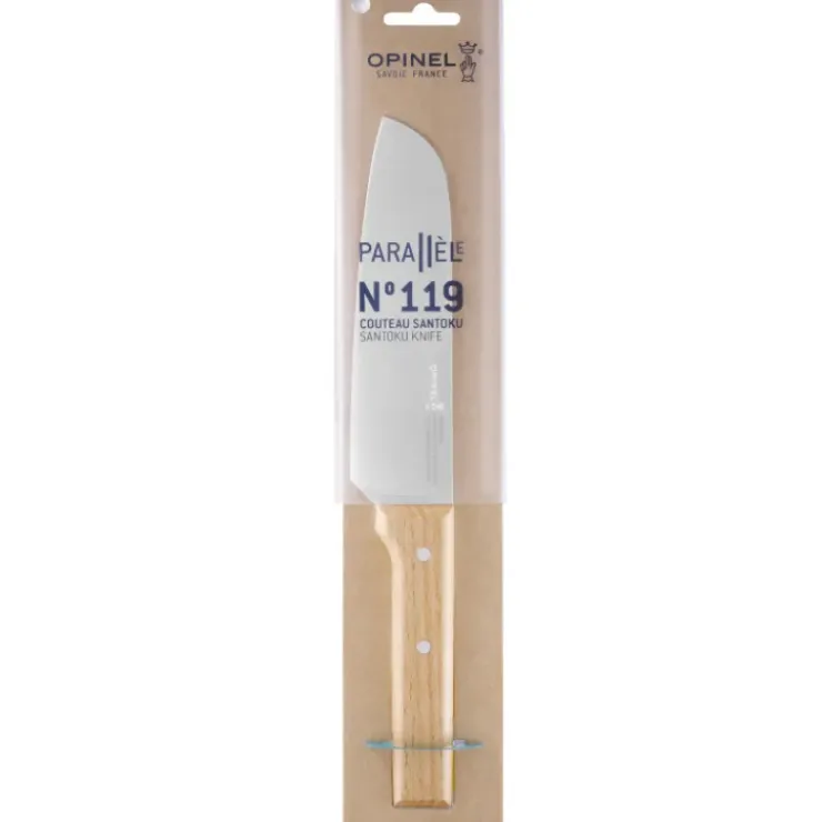 Hot OPINEL Couteau Santoku N°119 Parallèle
