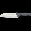 Clearance ARCOS Couteau Santoku Rouge 18 cm COLOUR PROF