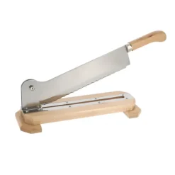 Outlet MALLARD FERRIERE Couteau sur socle en bois verni de 24 cm