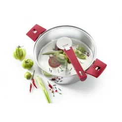 Clearance CRISTEL Couvercle en Verre bombé Platine Ø 18 cm