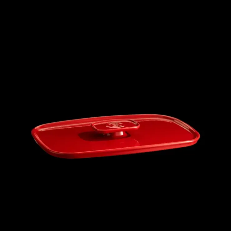 Sale EMILE HENRY Couvercle Rectangulaire en Céramique pour Plat à Four 35 x 22 cm Grand Cru