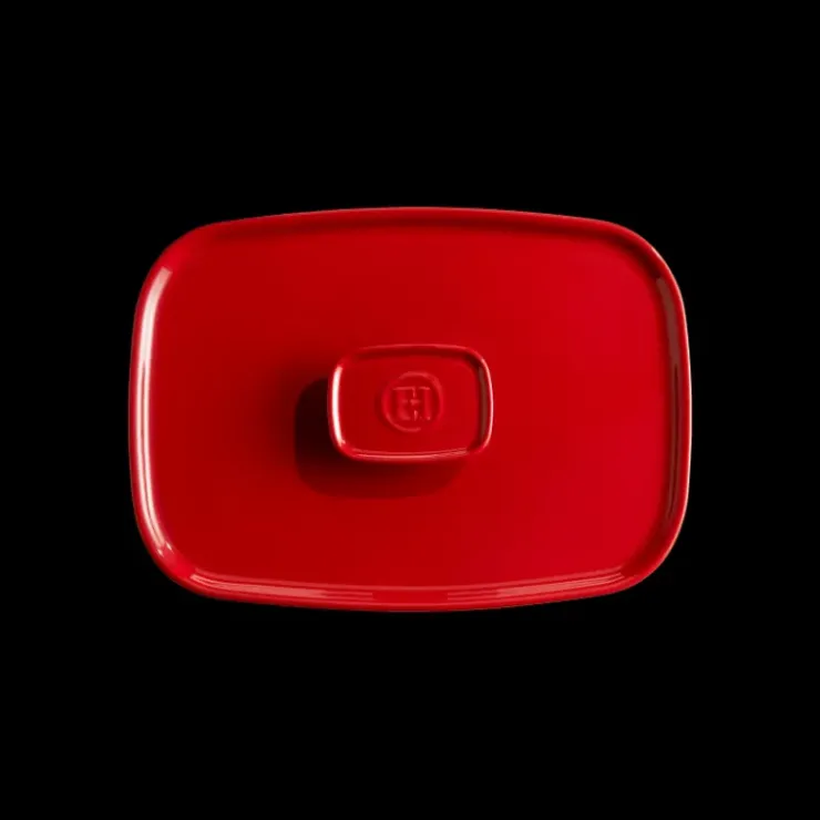 Sale EMILE HENRY Couvercle Rectangulaire en Céramique pour Plat à Four 35 x 22 cm Grand Cru