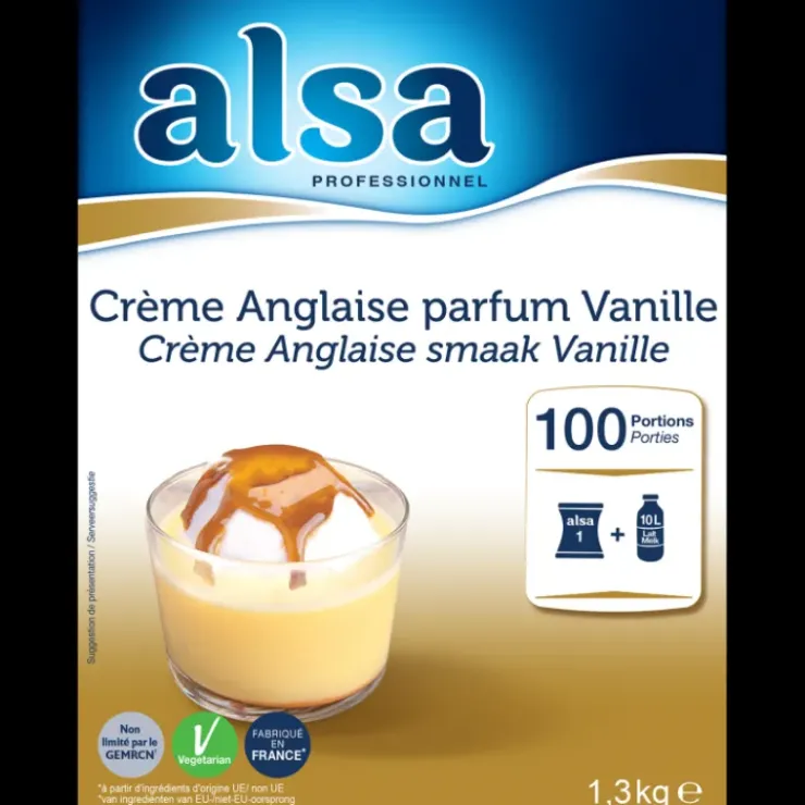 Sale ALSA Crème Anglaise Express 1,3kg