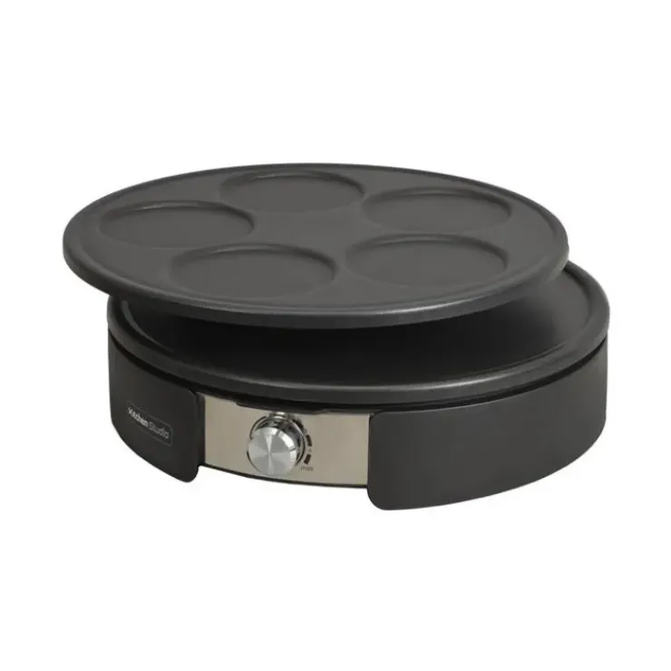 Hot KITCHENCHEF Crêpière Electrique 37 cm