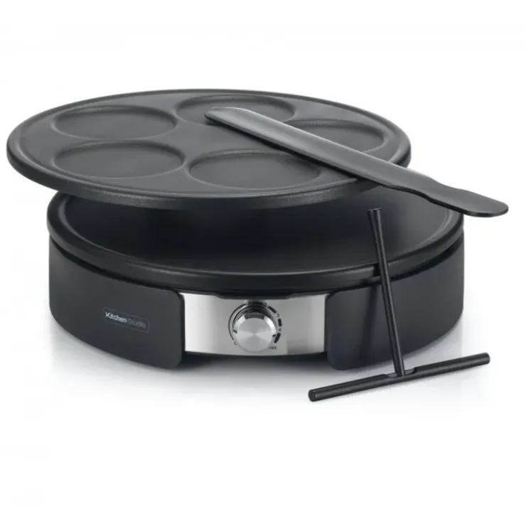Hot KITCHENCHEF Crêpière Electrique 37 cm