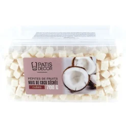 New PATISDECOR Cubes Noix de Coco Séchées 700 g Patisdécor