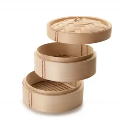 Best IBILI Cuiseur Vapeur Bambou Ø 20 cm x H 23 cm